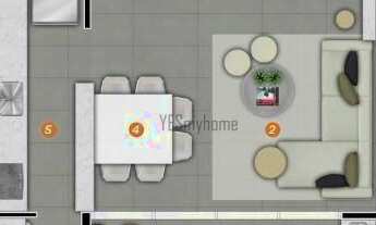 Imagem 3: Apartamento Duplex à venda, 103 m² por R$ 1.329.552,00 - Batel - Curitiba/PR