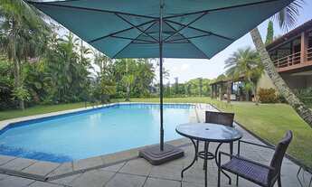 Imagem 6: Casa com vista Cristo e Lagoa em localização arborizada