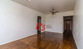 Imagem 4: Apartamento com 2 dormitórios para alugar, 127 m² - Gonzaga - Santos/SP