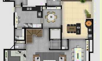 Imagem 5: Cobertura Vila Mariana para venda 4 suites 5 vagas vista espetacular