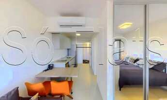 Imagem 2: Flat no V House Boutique em Pinheiros 1 dormitório e 1 vaga de garagem disponível locação