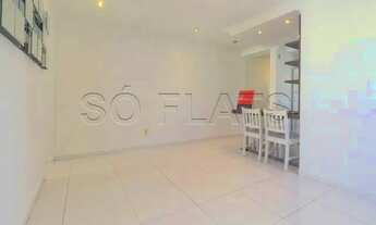 Imagem 3: Flat cobertura na região central de Higienópolis disponível para locação com 98m²