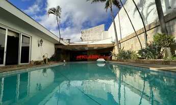 Imagem 2: - MAGNÍFICO SOBRADO, 500 M2 ÁREA CONSTRUÍDA, COM PISCINA E EDÍCULA