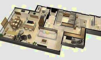 Imagem 5: Apartamento com 2 dormitórios à venda, 88 m² por R$ 905.000,00 - Vila Adyana - São José do