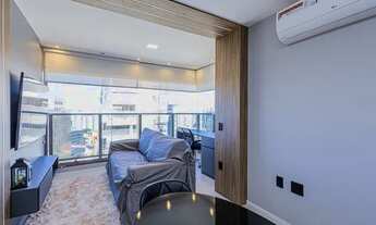 Imagem 1: Apartamento no Itaim 1 suíte, 100% Mobiliado com 1 vaga de garagem