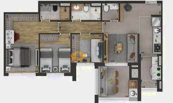 Imagem 1: Apartamento a venda com 03 dormitórios e 01 Vaga - Alto do Ipiranga