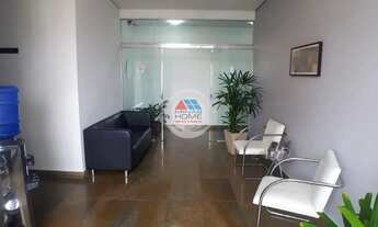 Imagem: Sala com recepção compartilhada no Santo