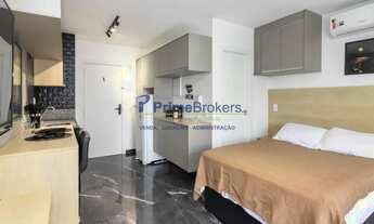 Imagem 2: Studio Mobiliado, 25m² - 1 Dormitório, Mobiliado Planejado - Bela Vista