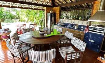 Imagem 5: Guarajuba. Casa à Venda Estilo Bali, 5 Suítes, 300m², Vista Mar, Varanda Gourmet, Spa Pano