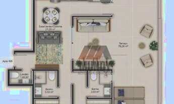 Imagem: Cobertura com 2 dormitórios à venda, 143