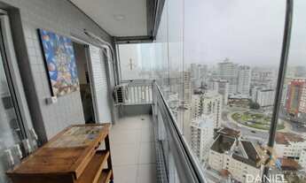Imagem 6: Apartamento com 1 dormitório à venda, 45 m² por R$ 330.000,00 - Boqueirão - Praia Grande/S