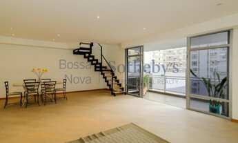 Imagem 4: Cobertura duplex com vista mar e corcovado no quadrilátero