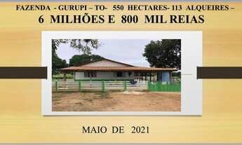 Imagem: Fazenda dupla aptidão Gurupi - TO