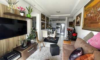 Imagem 2: Apartamento com 2 dormitórios à venda, 63 m² por R$ 435.000,00 - Barreiros - São José/SC