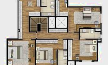 Imagem 4: Cobertura Vila Mariana para venda 4 suites 5 vagas vista espetacular