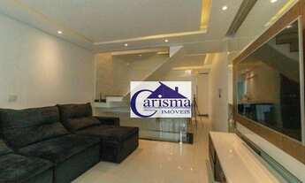 Imagem 5: Sobrado com 3 dormitórios, sendo 1 suíte, à venda, 121 m² por R$ 955.000 - Jardim - Santo