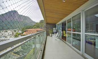 Imagem 4: Apartamento decorado com vista para a Lagoa e Cristo Redentor