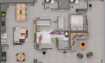 Imagem: Apartamento com 2 dormitórios à venda