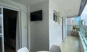 Imagem 3: Apartamento com 2 dormitórios à venda, 96 m² por R$ 510.000,00 - Boqueirão - Praia Grande