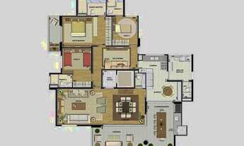 Imagem 3: ROSSINI, 4 QUARTOS, SENDO 3 SUÍTES, 200 M², 3 VAGAS DE GARAGEM