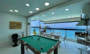 Imagem 7: Apartamento frente mar para locação anual em Pitangueiras, Guarujá/SP, 3 suítes, Área de L