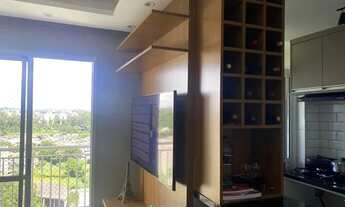 Imagem 4: Locação Apartamento c/ 2 dormitórios c/ 1 suíte 60m² - 1 vaga coberta. Bairro Interlagos/S