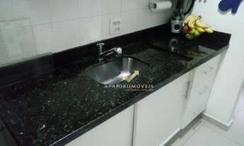 Imagem 4: Apartamento com 3 dormitórios para alugar, 70 m² por R$ 2.437,60/mês - Vila Alzira - Santo