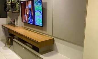 Imagem 6: Apartamento 2 quartos com móveis projetados