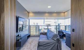 Imagem 3: Apartamento no Itaim 1 suíte, 100% Mobiliado com 1 vaga de garagem