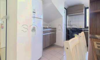 Imagem 6: Flat cobertura na região central de Higienópolis disponível para locação com 98m²