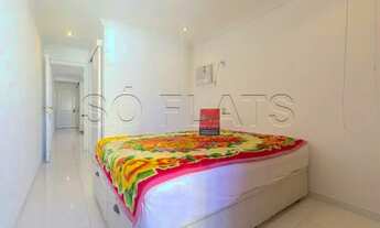 Imagem 7: Flat cobertura na região central de Higienópolis disponível para locação com 98m²