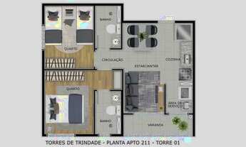 Imagem 5: No melhor do antares 2/4 torre trindade apt?