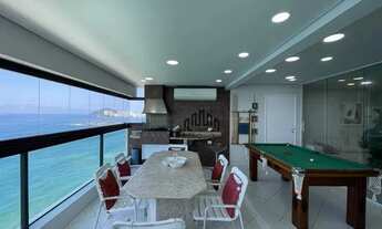 Imagem 3: Apartamento frente mar para locação anual em Pitangueiras, Guarujá/SP, 3 suítes, Área de L