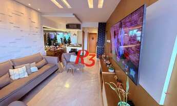 Imagem 6: Apartamento com 3 dormitórios para alugar, 118 m² por R$ 9.000,00/mês - Boqueirão - Santos