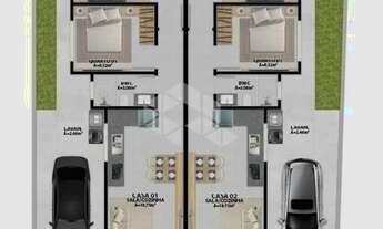 Imagem 2: Casa térrea com espaço para 2 carros na frente e pátio nos fundos!