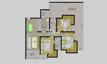 Imagem: Apartamento Garden com 2 ou 3 quartos à