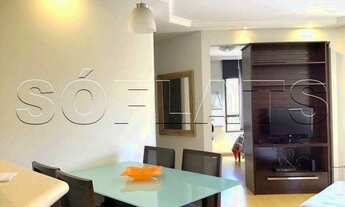 Imagem 4: Flat Estanconfor Moema disponível para venda com 57m², 02 dorms e 01 vaga de garagem