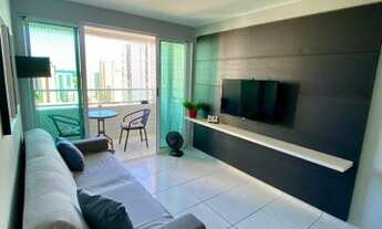 Imagem 2: Apartamento para venda com 69 metros quadrados com 2 quartos em Tambaú - João Pessoa - PB