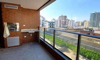 Imagem 1: Apartamento com 2 dormitórios à venda, 95 m² por R$ 580.000 - Vila Guilhermina - Praia Gra