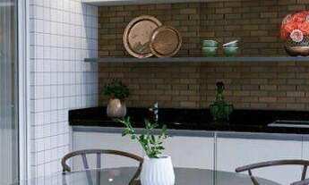 Imagem 3: Apartamento com 1 dormitório à venda, 59 m² por R$ 340.000,00 - Vila Guilhermina - Praia G