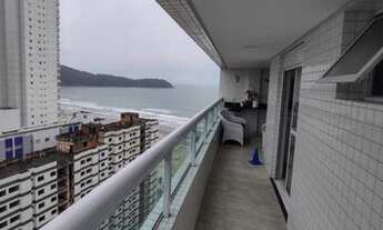 Imagem 3: Apartamento com 3 dormitórios à venda, 140 m² por R$ 990.000,00 - Vila Guilhermina - Praia