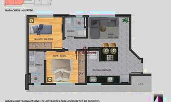 Imagem 5: BELO HORIZONTE - Apartamento Padrão - Santa Efigênia