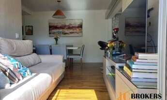 Imagem 2: Apartamento com 70 m² de área útil, 2 Dormitórios sem suíte, Ar condicionado, 1 Vaga