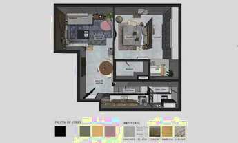 Imagem 3: Apartamento com 1 dormitório para alugar, 70 m² - Vila Leopoldina - São Paulo/SP