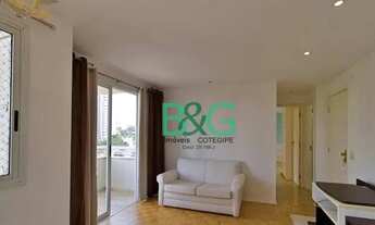 Imagem 4: Apartamento com 1 dormitório à venda, 57 m² por R$ 449.000 - Paraíso do Morumbi - São Paul