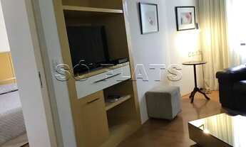 Imagem 4: Flat de 02 dormitórios no Itaim Bibi, excelente empreendimento e ótima localização, cozinh