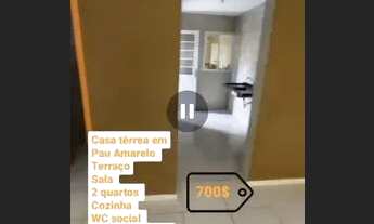 Imagem: Alugo casa em pau amarelo R$700,00
