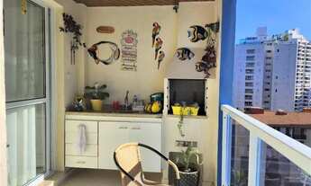 Imagem 2: Apartamento para venda na praia das Astúrias, 03 dormitórios, sacada gourmet, 02 vagas e l