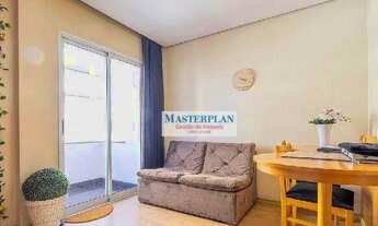 Imagem: Belo flat com varanda 33 m2 a.u - 1 dormitório