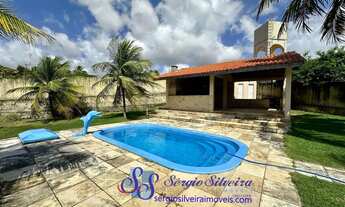 Imagem: Ampla casa com linda vista para o mar na